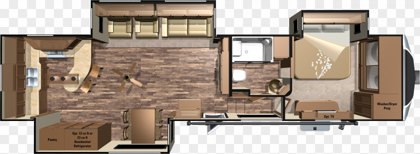 Korean Fresh Living Room Floor Plan Campervans Television Kitchen Bathroom PNG