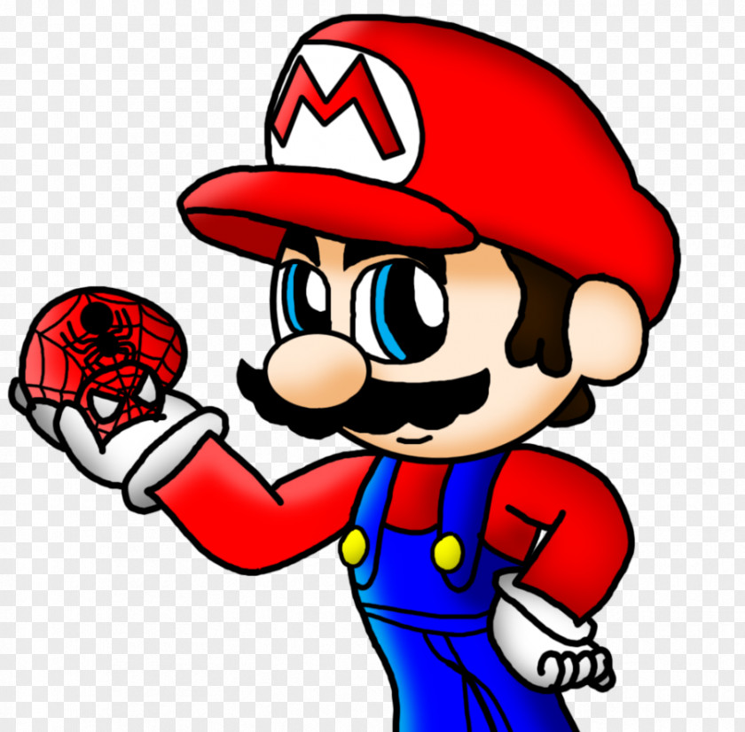 Mario Super Advance 4: Bros. 3 Spider-Man Paper PNG