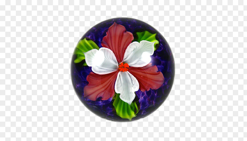 Paper Weight Pansy Mallows Violet Family PNG