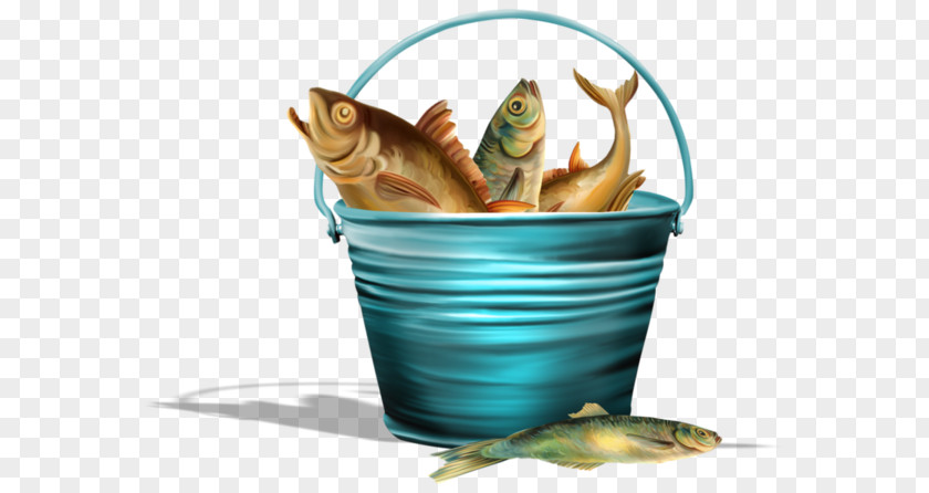 A Bucket Of Fish Hook Angling Fishing PNG
