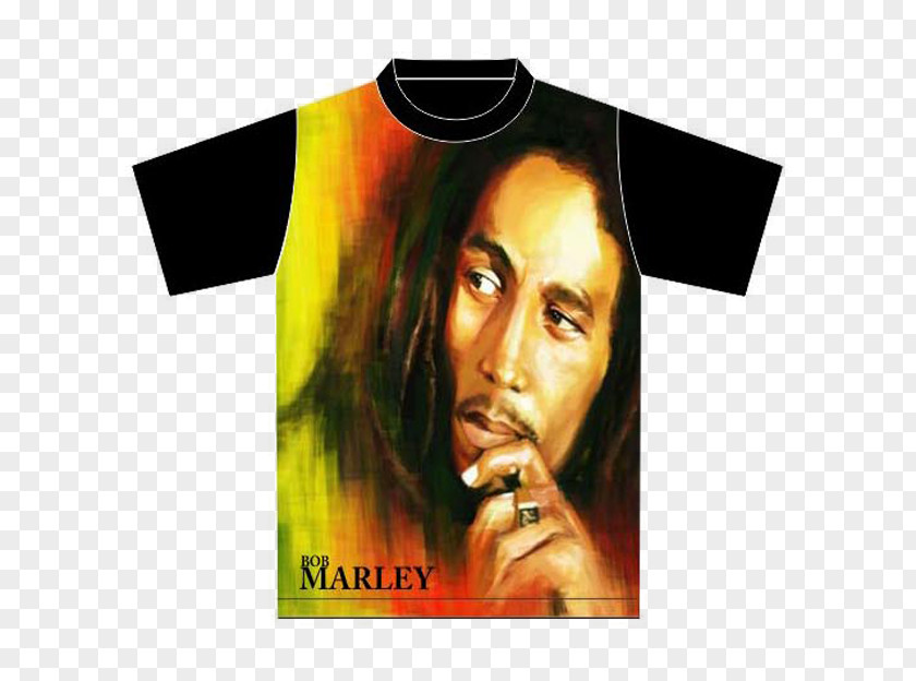 Bob Marley Painting Canvas Print Art PNG