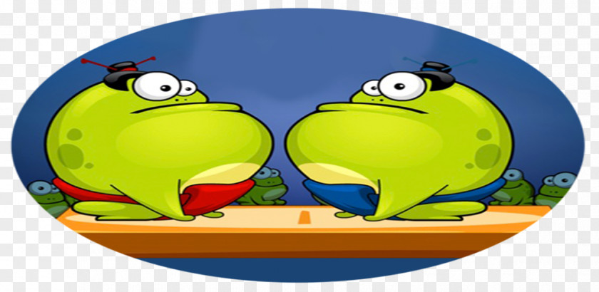 Frog Cartoon Desktop Wallpaper Material PNG