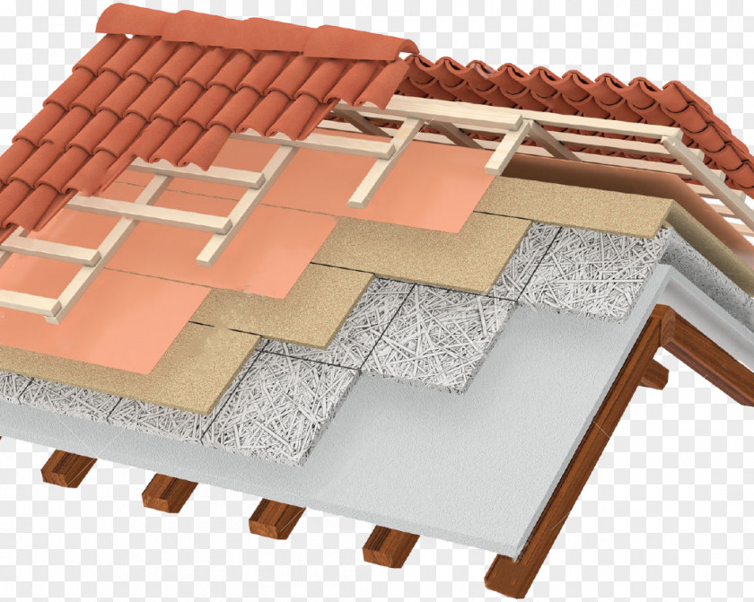 House Roof Shingle Thermal Insulation Domestic Construction PNG