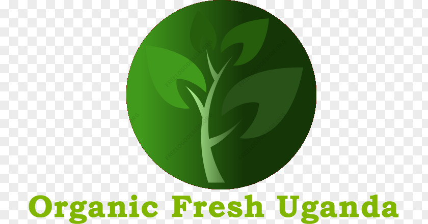 Organic Fresh Logo Brand Food PNG