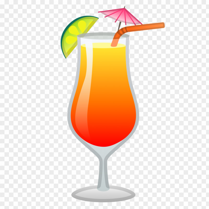 Cocktail Garnish Alcoholic Drink Emoji PNG