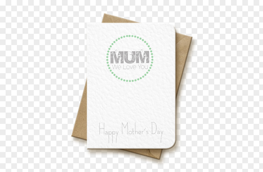 Mother Card Paper Brand Font PNG