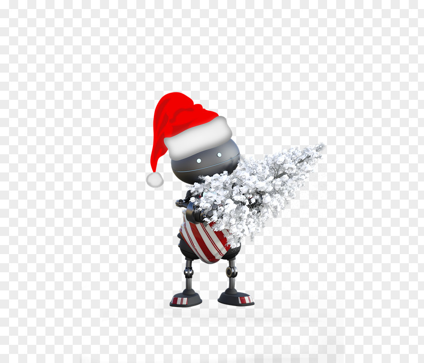 Santa Claus Christmas Music Robot Ornament PNG music ornament, Black clipart PNG