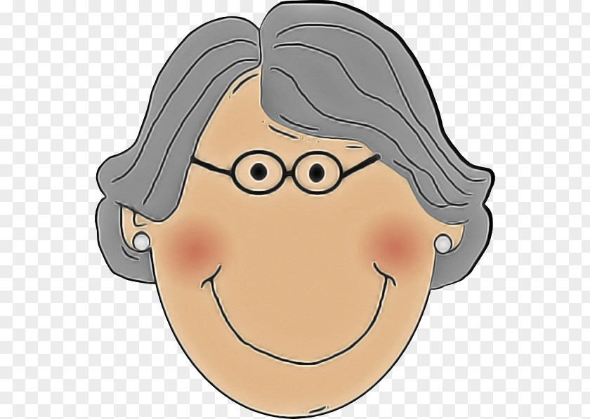 Smile Chin Face Cartoon Nose Facial Expression Cheek PNG