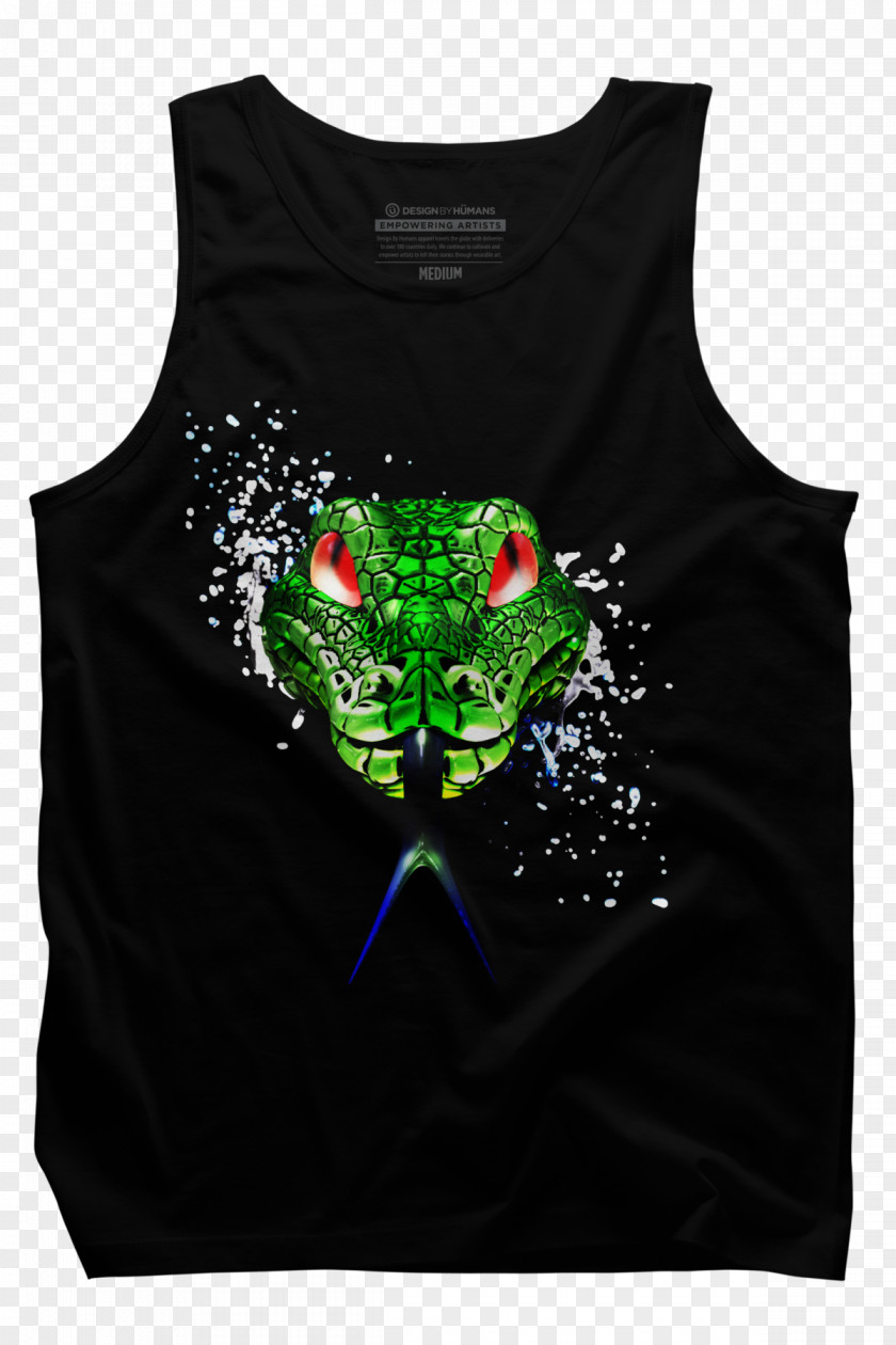 T-shirt Amphibian Sleeveless Shirt Gilets PNG