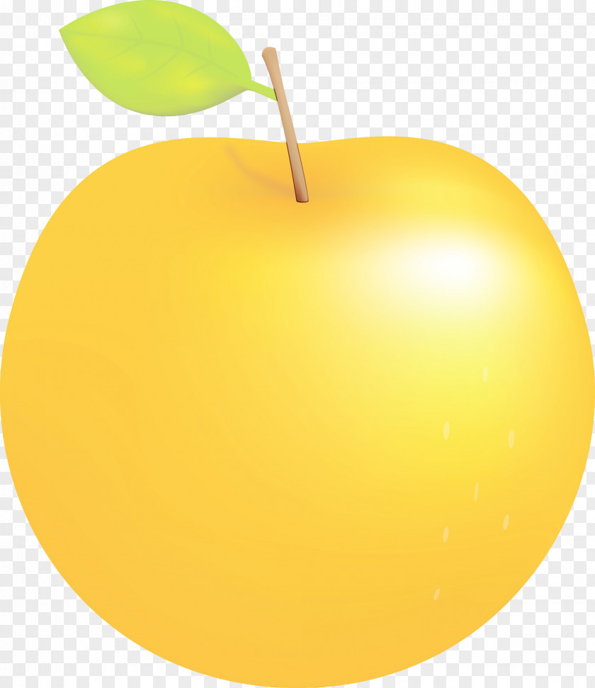 Yellow Fruit Apple PNG