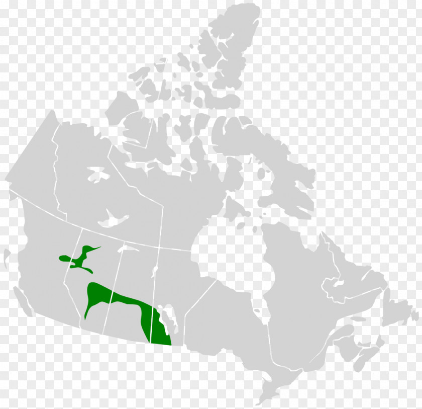 Canada Flag Of Map PNG