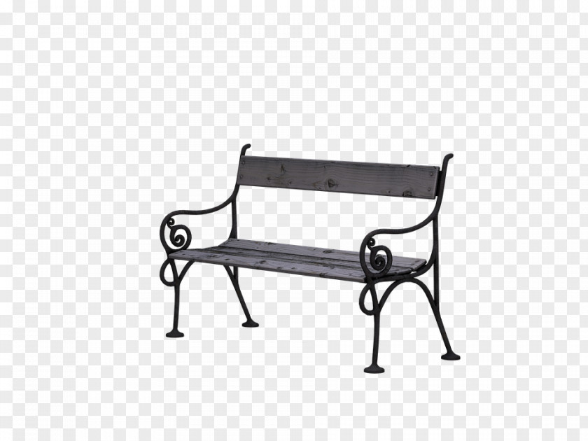 Park Clipart Bench Garden Bank Table Forging PNG