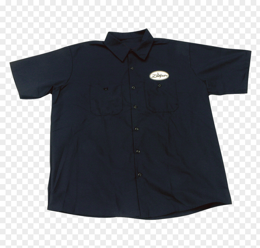 T-shirt Blouse Sleeve Collar Button PNG
