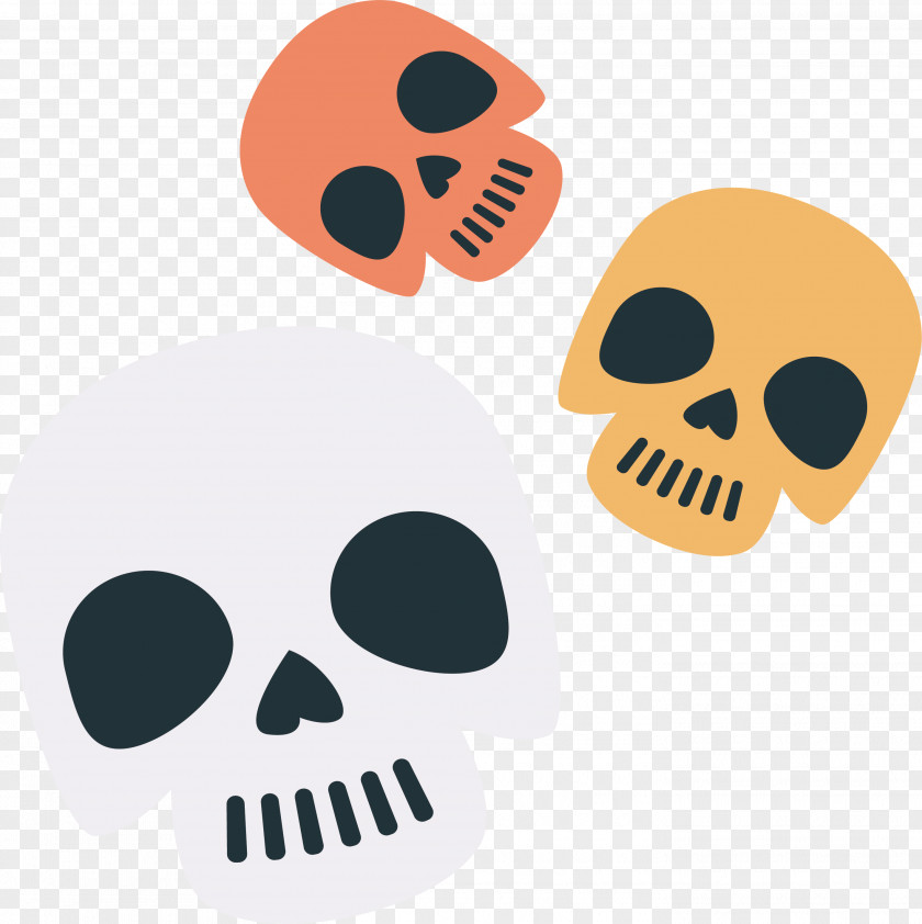 Color Skull Pattern Human Skeleton U9ab7u9ac5 PNG