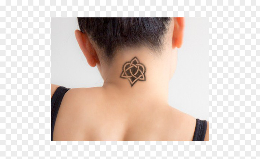 Eye Tattoo Celtic Knot Neck Art Earring PNG