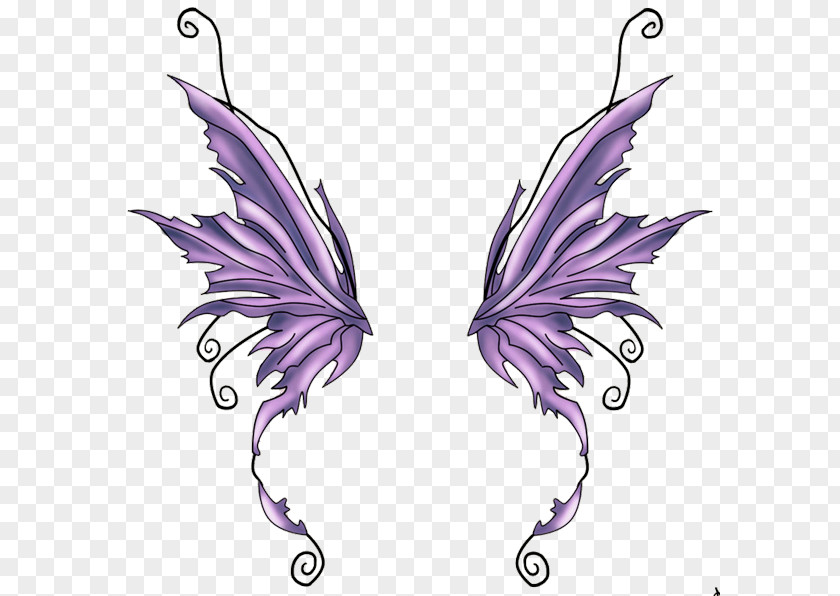 Fairy Tattoos Free Image Butterfly Purple Illustration PNG