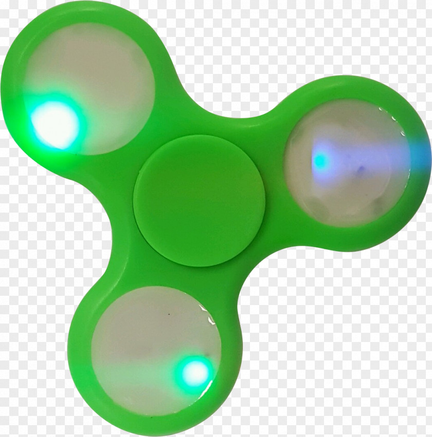 Fidget Spinner Green Fidgeting White Blue PNG
