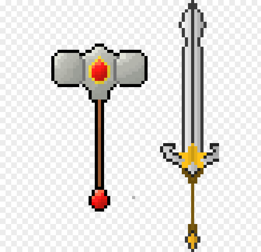 Pixel Weapon Machine Line Technology Angle PNG