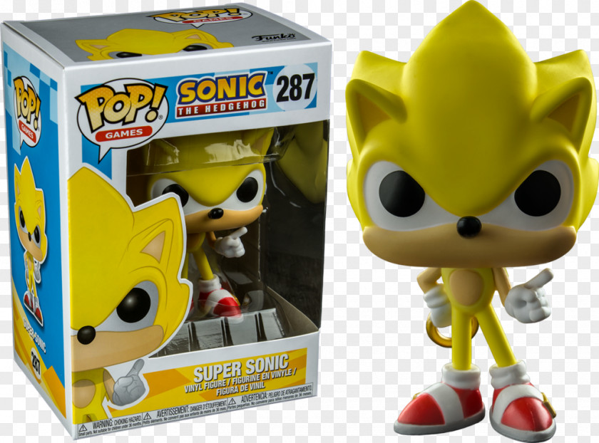 Sonic The Hedgehog Funko POP Games-Sonic Hedgehog-Super Gamestop Vinyl Action & Toy Figures PNG