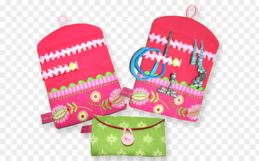 Embroidery Hoop Christmas Ornament Pink M PNG