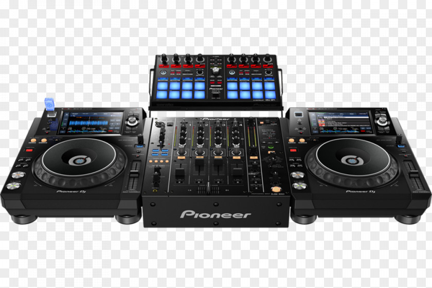 Pioneer DJ Disc Jockey XDJ-1000 DJM Mixer PNG