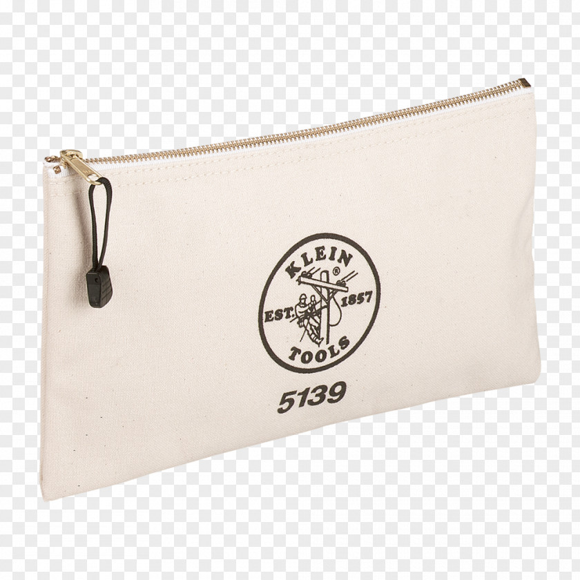 Zipper Bag Klein Tools Storage Canvas PNG