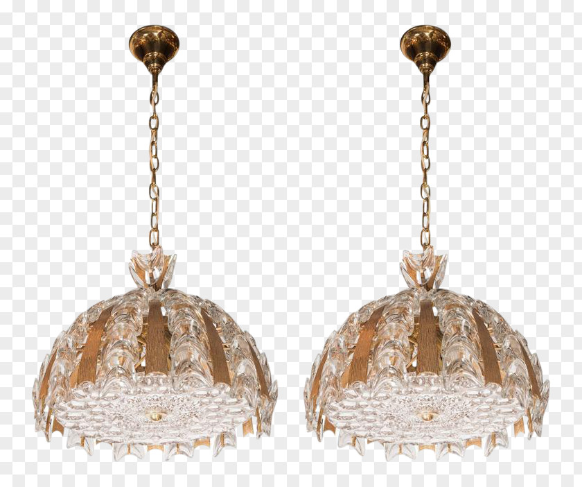 Light Earring Fixture Chandelier Frosted Glass PNG
