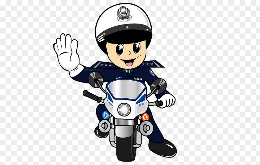 Motorcycle Police Officer Traffic PNG
