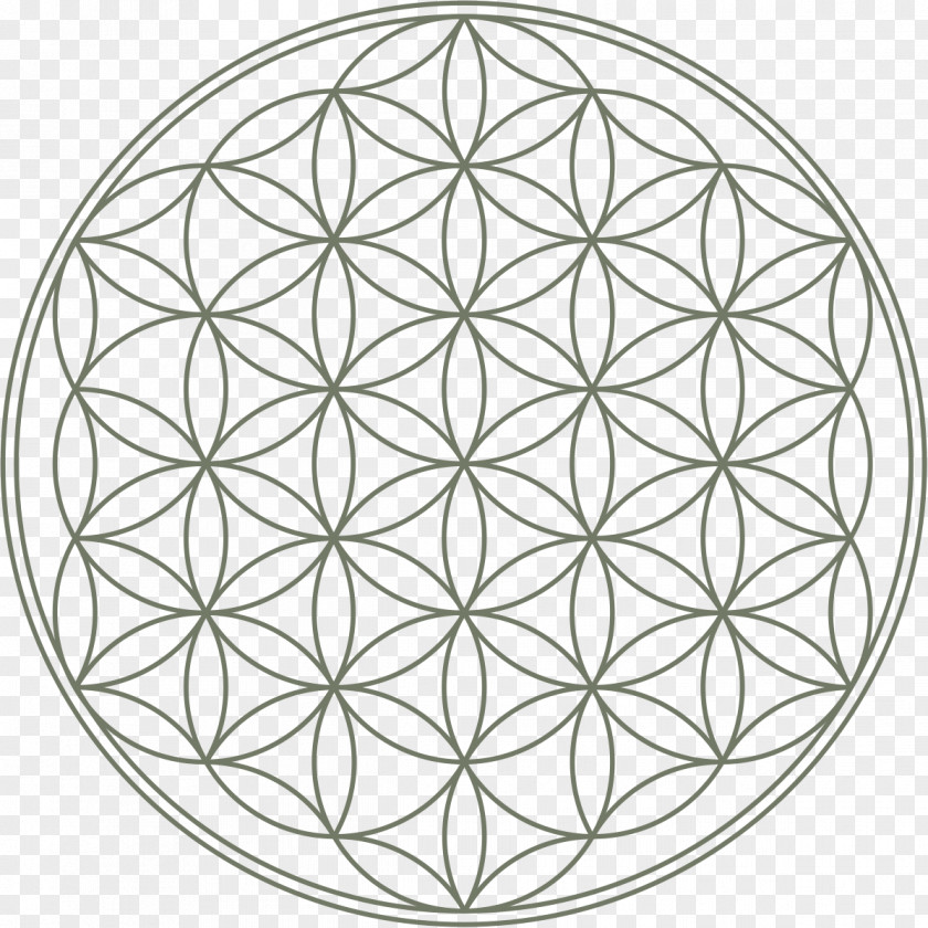 Power Of Yoga Overlapping Circles Grid Stock Photography PNG