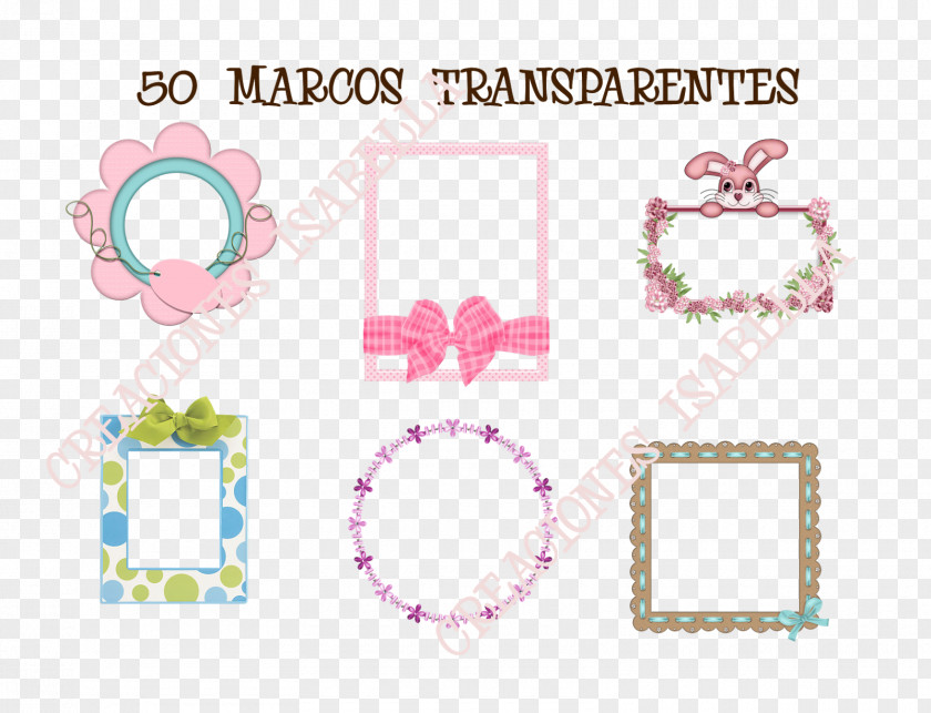 Baby Shower Twins Picture Frames Pattern Pink M Line Font PNG