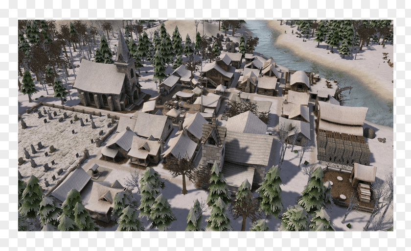 Banished Video Game City-building Stronghold Strategy PNG