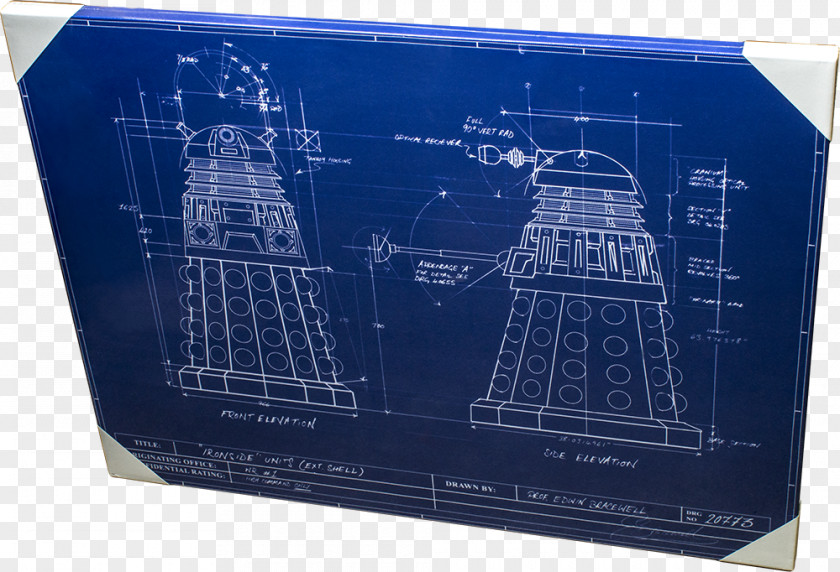 Canvas Toy Bin Doctor Who Print 289069 Brand Dalek La Stampa PNG