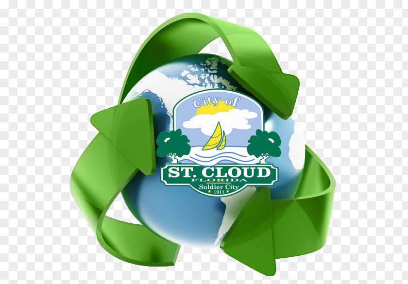 Green Cloud Earth Recycling Symbol Stock Photography PNG