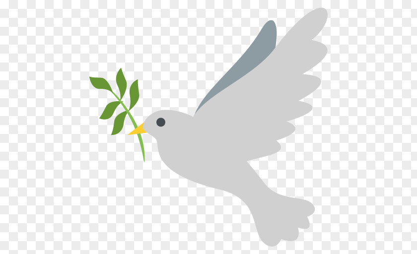 Peace Dove Emoji Doves As Symbols Sticker Text Messaging PNG