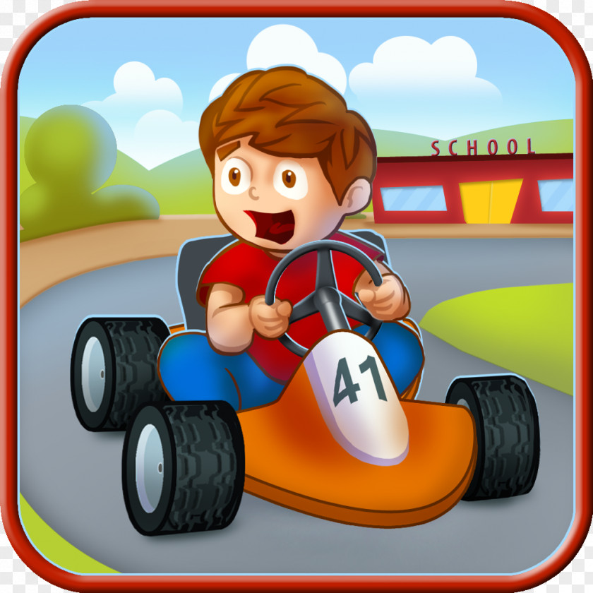 Racing Video Game Vehicle PNG