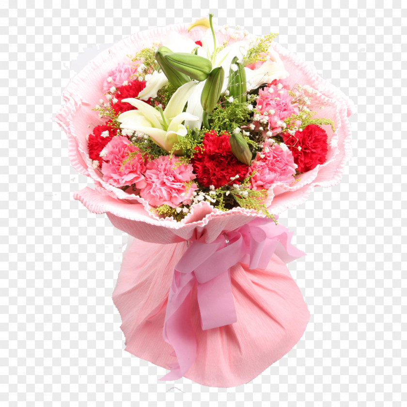 A Bouquet Of Beautiful Flowers Flower U9001u82b1 Blomsterbutikk Carnation Mothers Day PNG