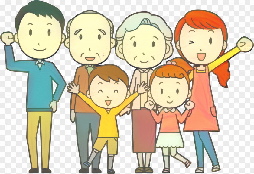 Extended Family Vector Graphics Clip Art Grandparent PNG