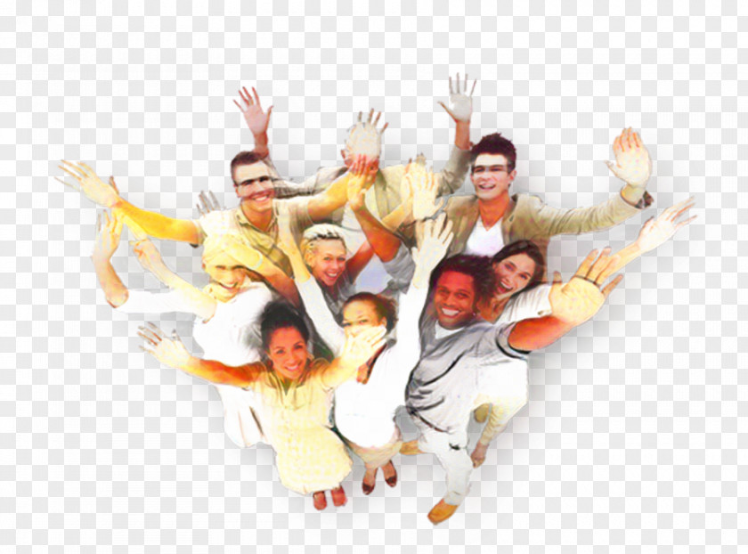 Gesture Happy Behavior Social Group PNG