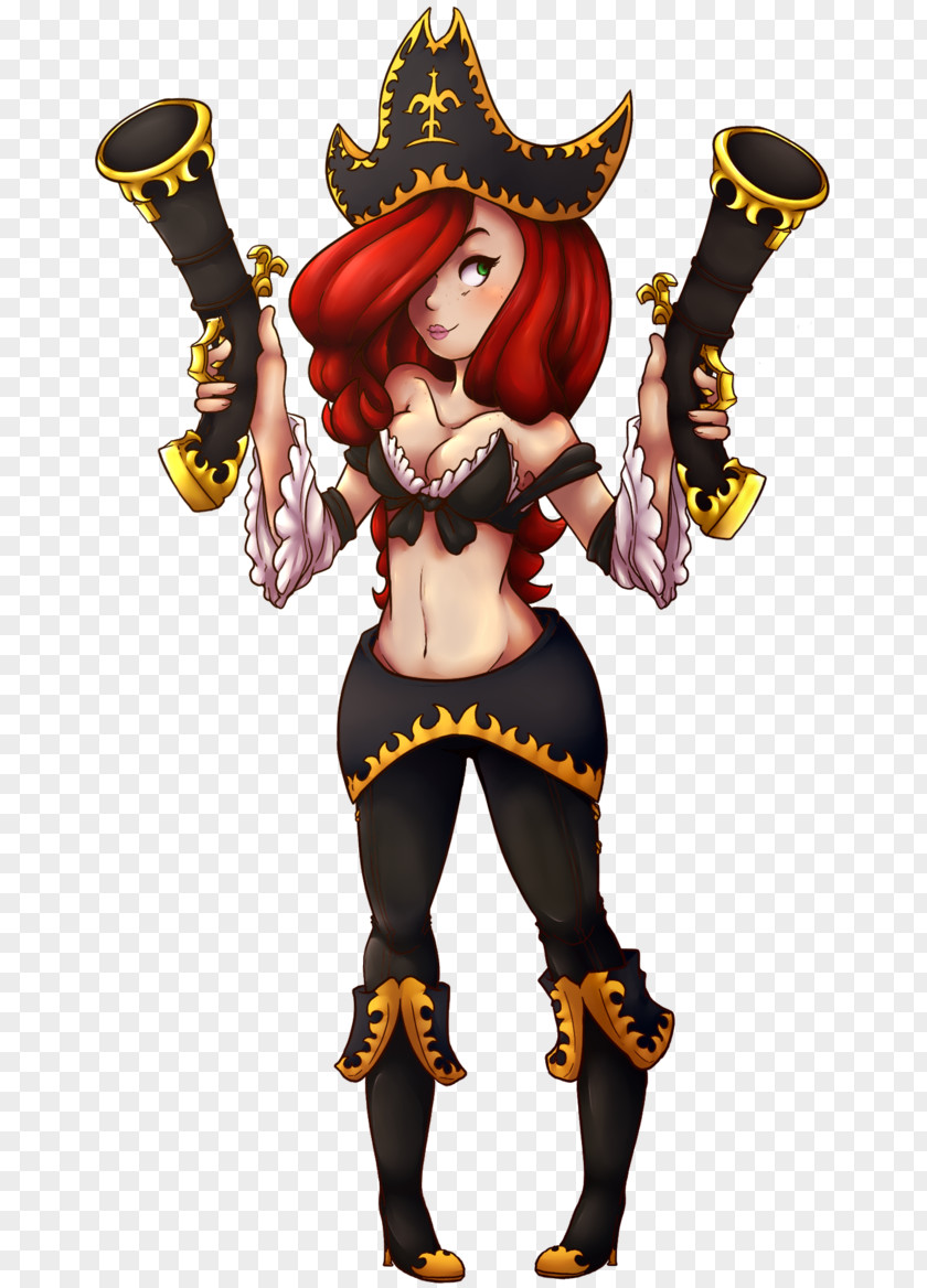 Miss Fortune Legendary Creature Figurine Supernatural Animated Cartoon PNG