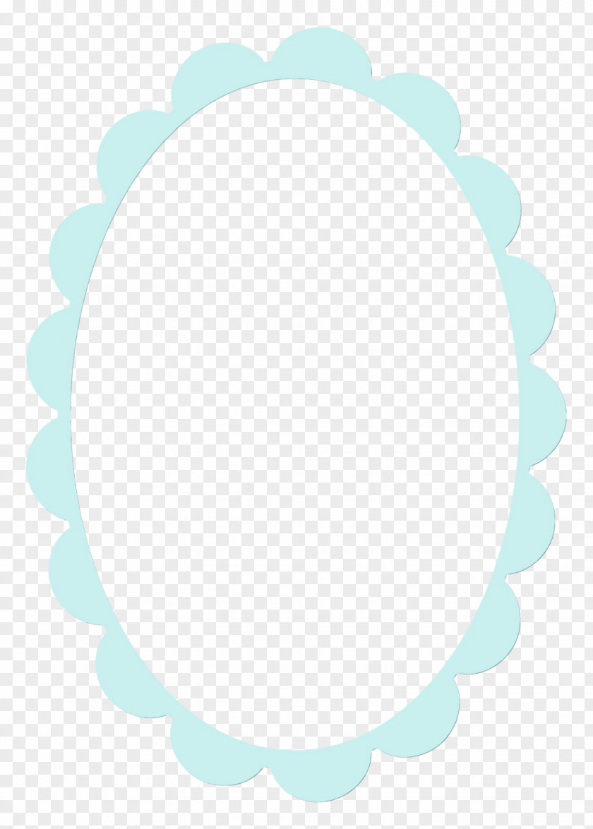 Oval Teal Kids Painting Cartoon PNG