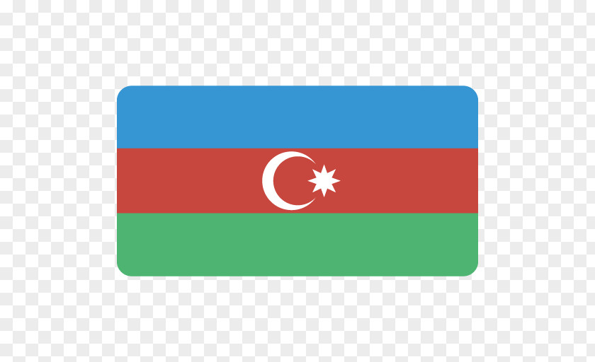 Azerbaijan Flag Green Rectangle Font PNG