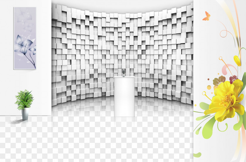 Concept 3D Wall ARC PNG