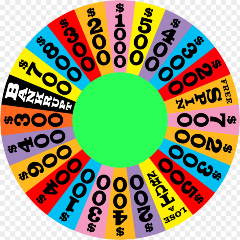 Game Show Television Wheel PNG