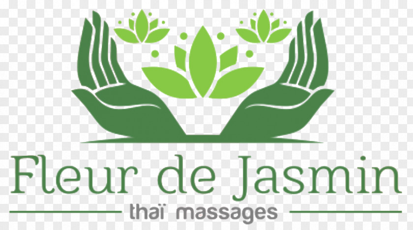 Jasmin Fleur Logo Leaf Brand Product Design Font PNG