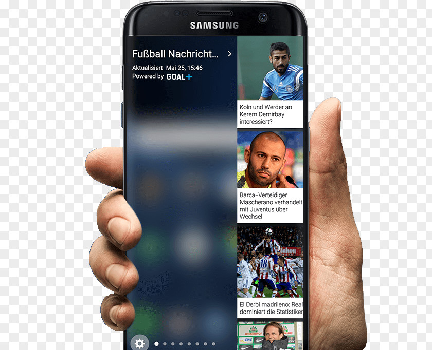 Javier MASCHERANO Smartphone Samsung Galaxy J6 J8 Android PNG