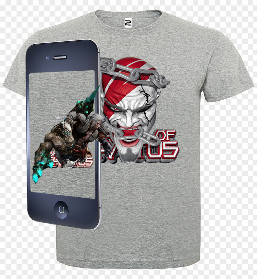 Kratos God Of War 3 T-shirt Medusa PlayStation 4 PNG