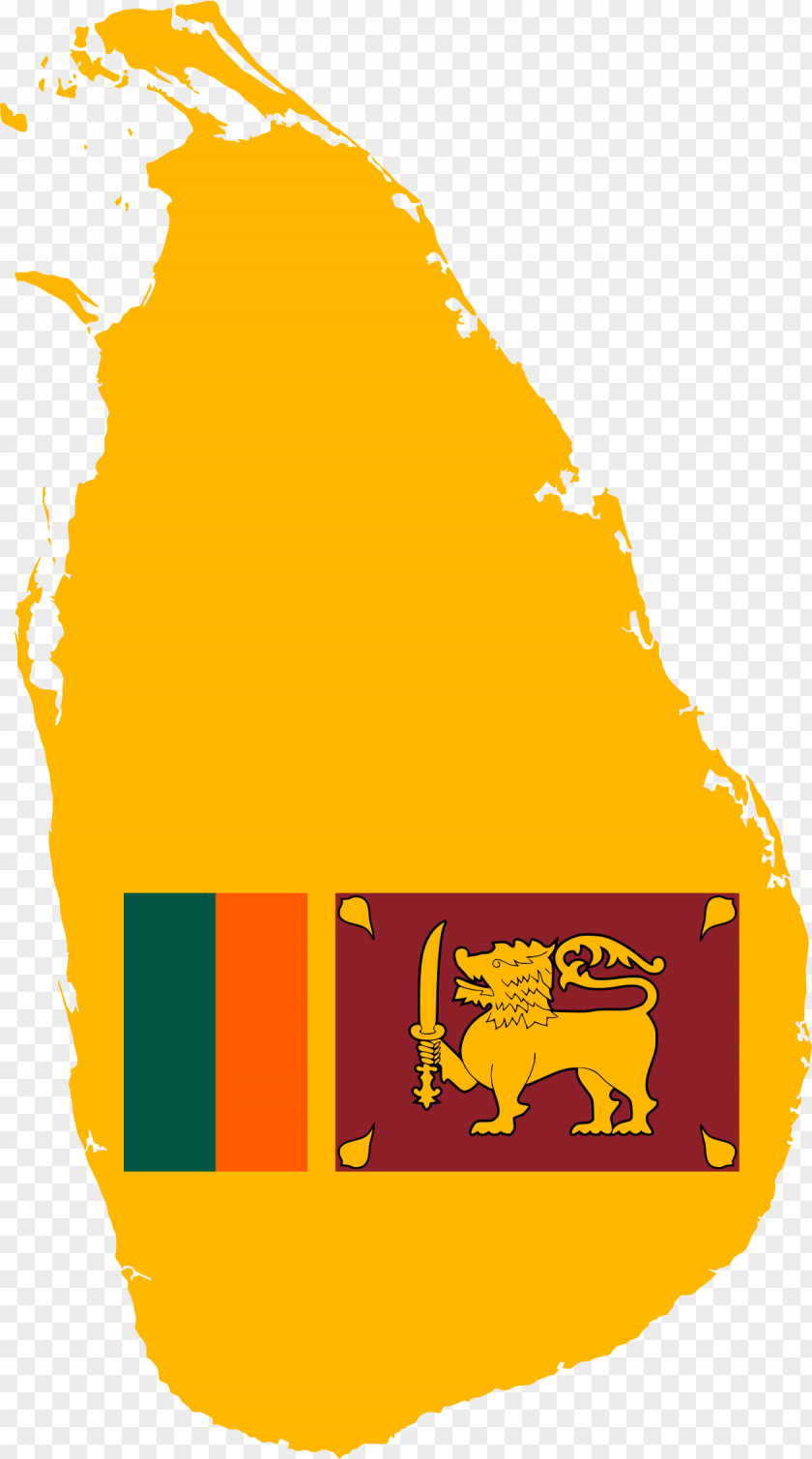 Map Sri Lanka Vector PNG
