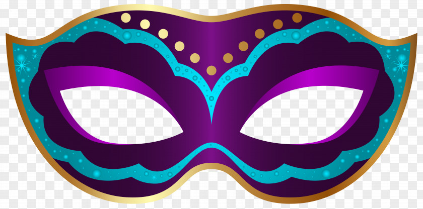 Purple Carnival Mask Clip Art Image Mardi Gras PNG