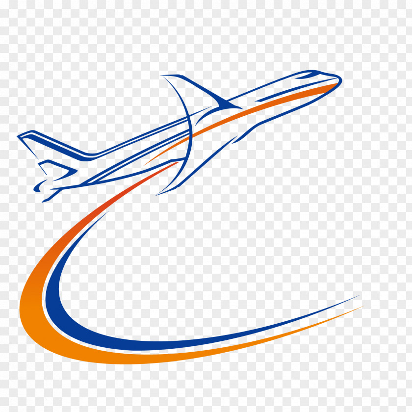 Airplane Aircraft Aviation Logo Poster PNG