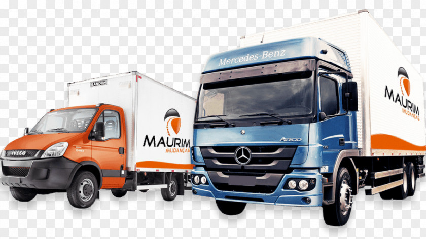 Truck Maurim Mudanças Commercial Vehicle Transport Mover PNG